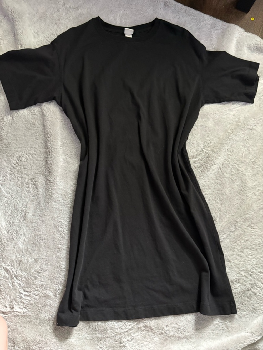 H&M Basics Black Shift Dress